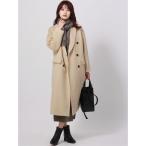 「SUIT SQUARE」 チェスターコート - ベージュ レディース