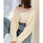 [Heather] вязаный ансамбль FREE слоновая кость женский 