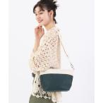 ショルダーバッグ バッグ SMALL BUCKET BAG ミッドナイトグリーン/サンドバー レディース