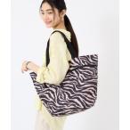 トートバッグ MARKET TOTE ラフィアゼブラ レディース