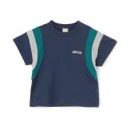 tシャツ 「接触冷感」袖ライン配色半袖Tシャツ キッズ 子供服 男の子