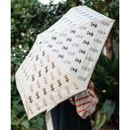 折りたたみ傘 POUDOUDOU アンブレラ ボタニカル・バード 晴雨兼用 折りたたみ傘 レディース