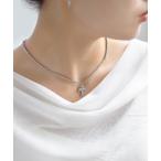 ネックレス 「ステンレス」クロスネックレス レディース