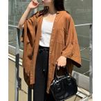 ブラウス シャツ 「夏の体型カバー」リネンレーヨンドルマンシャツ レディース