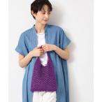 トートバッグ 「軽量」メタリックヤーンワンハンドルバッグ レディース