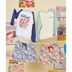 ラッシュガード 「水着/SWIM/UVカット」KELLOGG'S/ケロッグ コラボ ラッシュガードロンT キッズ 子供 男の子 女の子