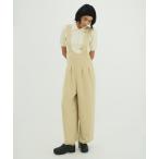 パンツ HIGH WAIST SUSPENDER PANTS レディース