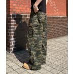 カーゴパンツ camouflage/real tree military cargo pants - 迷彩/リアルツリーカモフラージュ柄ミリタリーカー