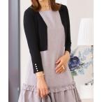 カーディガン パールボタン付き サマーニット ボレロ Prima Scherrer レディース