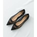 バレエシューズ パンプス 「MADE IN JAPAN」ポインテッドシアーフラットシューズ