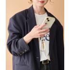 「HASHIBAMI」天然石 ハート スマホハンドストラップ