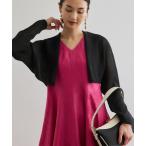 ニット セーター ホールガーメント ボレロニットカーディガン レディース