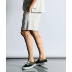 パンツ COOLMAX 2LAYERS RELAX FIT NARROW BORDER SHORTS:セットアップ 2層構造 吸水速乾クールマックス