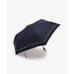 折りたたみ傘 小花刺繍晴雨兼用折りたたみ傘 日傘 レディース