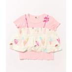 tシャツ ハンソデTシャツ キッズ 子供服 女の子