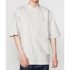 シャツ Gymphlex | ストレッチタイプライター バンドカラー半袖シャツ MEN メンズ