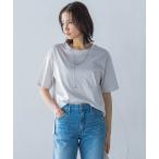 tシャツ 「WEB限定」「3サイズ」コットン汗じみ防止カットソー「洗える/接触冷感」 レディース
