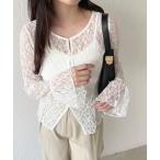 カーディガン アソートレースカーディガン レディース