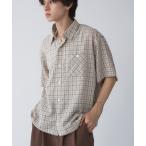 シャツ Seersucker Check Shirt / シアサッカーレギュラーチェックシャツ メンズ