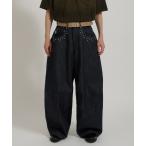 ジーンズ SILVER STUDDED RIGID DENIM/シルバースタッズリジットデニム メンズ レディース