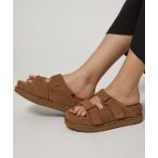 サンダル 「UGG」ゴールデンスター ハイ スライド サンダル レディース