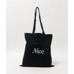 トートバッグ 「NICE WEATHER」SIGNATURE ロゴ トートバッグ メンズ レディース