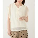 ニット セーター SHIPS Colors_2WAY メッシュ ニット × タンクトップ セット レディース