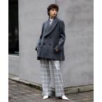 「NOISE MAKER」 ピーコート 36 チャコールグレー レディース