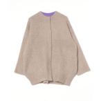 「ELENDEEK」 ニットカーディガン 02 ベージュ レディース
