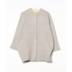「ELENDEEK」 ニットカーディガン 01 ライトグレー レディース