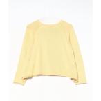 [haupia] длинный рукав вязаный 38 желтый женский 