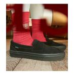 「VANS」 スリッポン 5h ブラック レディース