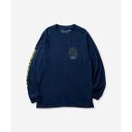 「Hurley 」 長袖Tシャツ MEDIUM ブルー メンズ