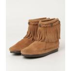 「Minnetonka」 モカシンブーツ US5 ブラウン レディース