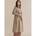 「TONAL」 トレンチコート 38 モカ レディース