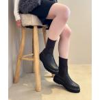 「ORiental TRaffic」 ショートブーツ L ブラック レディース