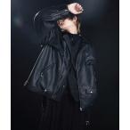 「ADRER」 ライダースジャケット LARGE ブラック メンズ