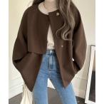 [emi+] no color пальто FREE Brown женский 