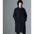 [NANO universe] пальто с отложным воротником L темно-синий мужской 
