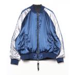 「ADRER」 スカジャン SMALL ブルー メンズ