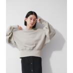 「ADAM ET ROPE'」 スウェットカットソー FREE グレー レディース