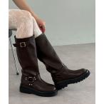 ショッピングエンジニアブーツ 「CIAOPANIC」 ロングブーツ MEDIUM ブラウン レディース