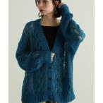 ショッピングSTUART 「JILL STUART」 ニットカーディガン FREE ブルー レディース