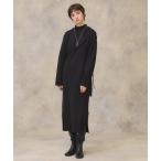 ショッピングTOKYO 「PUBLIC TOKYO」 コンビワンピース FREE ブラック レディース