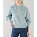 「BASERANGE」 長袖ニット SMALL ブルー レディース