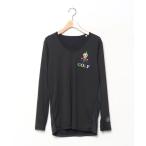 「MARK & LONA」 長袖Tシャツ 48 ブラック メンズ