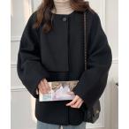 [ECLIN] no color пальто FREE черный женский 