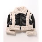 [EVRIS] мутоновое пальто FREE черный женский 