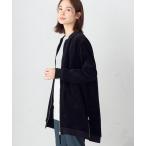 「COMME CA ISM」 ジップアップブルゾン LARGE ブラック レディース