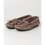 「Minnetonka」 モカシンシューズ - グレー レディース